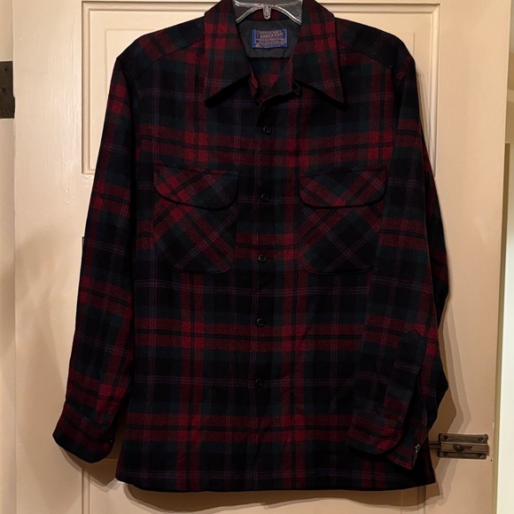 Pendleton wool plaid board shirt - Picture 2 of 6